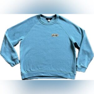 REI Co-Op Men's Light Blue Crewneck Sweater Large